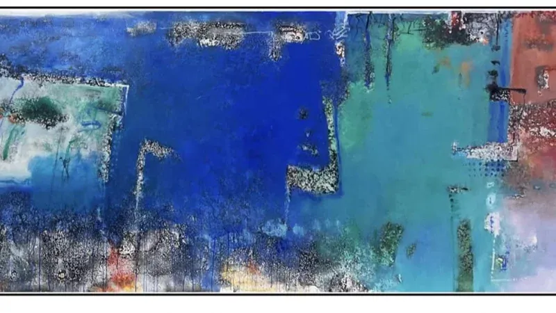 The artistic expression - Painting with time and space